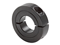 One-Piece Clamping Collar Recessed Screw H1C-Series Black Oxide