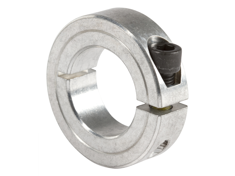 1-3/4 Bore Size With 5/16-24 x 1 Set Screw 2-3/4 OD Climax Metal 1C-175-A Aluminum One-Piece Clamping Collar 