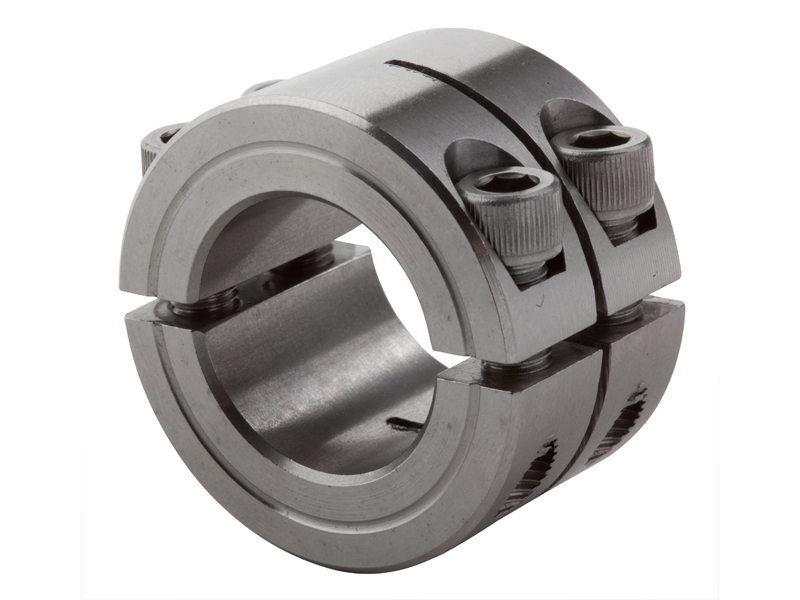 Stainless Steel 1 Bore Double Wide 1 1/16 Width Climax Metal D2C-100-S Two-Piece Clamping Collar 1-3/4 OD 