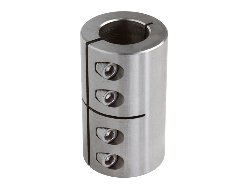 Bore Side 2: .2500 in Bore 303 Stainless Steel Plain ISCC Series Side 1: .3750 in Clamping Couplings One-Piece Climax Metal Products ISCC-037-025-S ISCC-Series