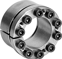 Steel 6.38 Width 6.94 ID Climax Metals C405E-693 Series 405 Locking Assembly 6-15/16 Shaft Diameter 