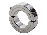 Two-Piece Clamping Collar with Keyway 2C-KW-Series Aluminum