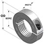 thumbnail image 2 of 30mm ID 2-Piece Metric Clamp Collar - GM2C-30-B By Climax Metal Products 2 of 14